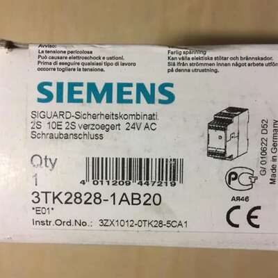 咨询Siemens SEGUARD 3TK2828-1AB20。议价