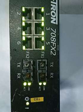 咨询恩创交换机N-Tron708FXE2-SC-15两光六电议价