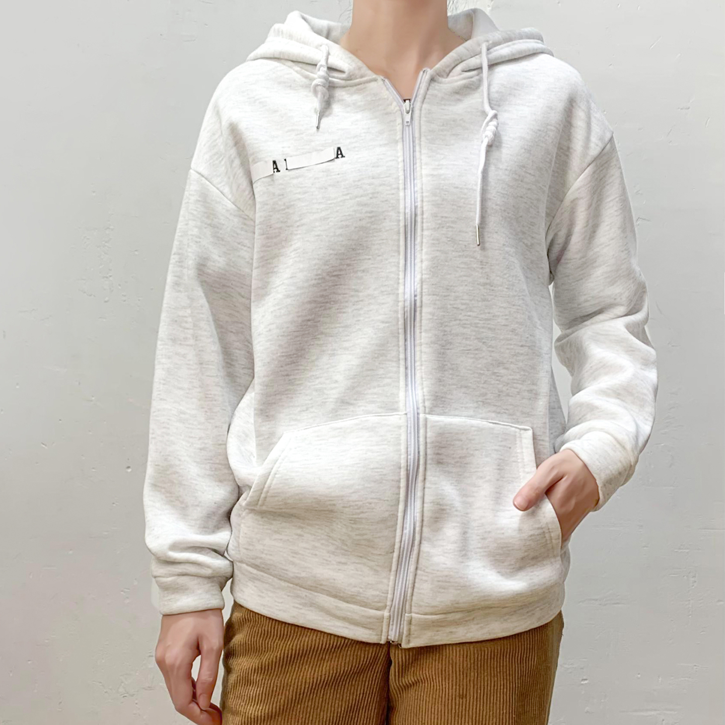 宽松休闲运动连帽卫衣外套秋冬