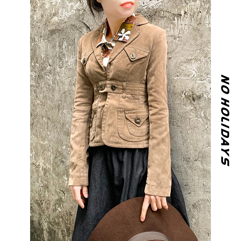 【无假期的人】浅咖啡外套