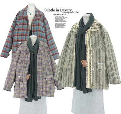 重磅货欧洲原单BF风厚实毛呢外套