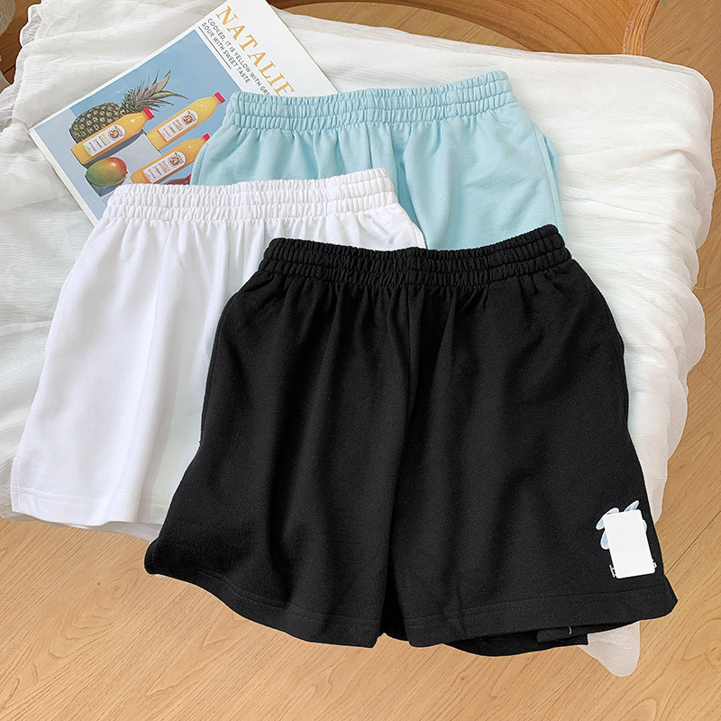 超好质量品牌撤柜/很结实！纯棉！休闲运动短裤女夏/跑步健身户外