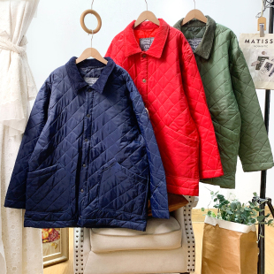 人 复古轻薄款 外贸单 男装 夹棉保暖外搭棉衣外套冬 大码 无假期