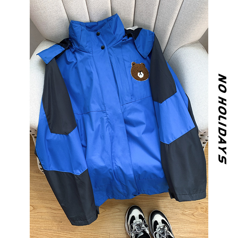 【无假期的人】结实款！商场撤柜！男装户外登山服冲锋衣外套秋冬