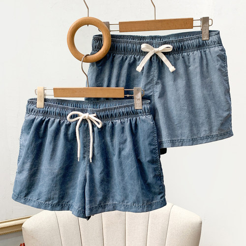 中性工装阔腿短裤男女可穿