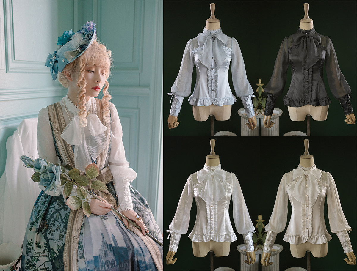 【BestWish洋装】镇店※圣百合※仿真丝飘逸羊腿袖lolita衬衣现货|ruв категории Женская одежда, рубашка - от Buy2taobao.com для оказания профессиональной услуги покупки агента Taobao
