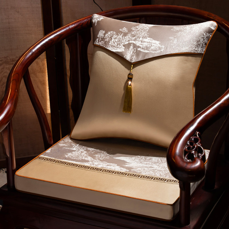 新中式茶椅坐垫红木椅子垫屁股凳子餐椅垫实木太师椅圈椅乳胶座垫,居家布艺,椅垫,淘宝优惠券,粉丝福利购,淘宝优惠卷