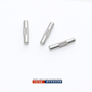 TZB定制,通用型拨杆防位移不锈钢滚花轴