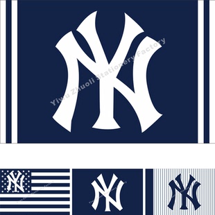 MLB 纽约洋基扬基队旗帜 美国职业棒球 New York Yankees Flag