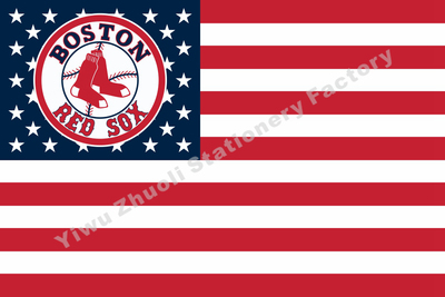 MLB 波士顿红袜队球迷户外旗帜MLB Boston Red Sox Flag