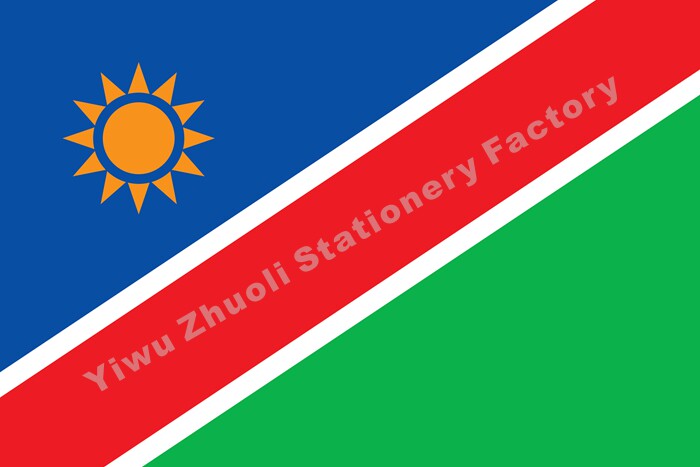 纳米比亚国旗 namibia flag 4号规格144x96cm世界各国旗帜有售