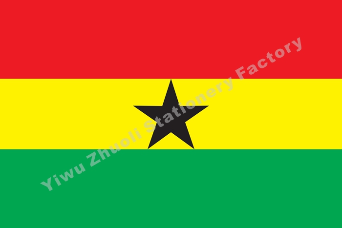 加纳国旗Ghana flag4号规格144X96cm世界各国旗帜有售