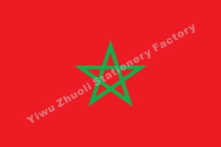 摩洛哥国旗Morocco flag4号规格144X96cm世界各国旗帜有售