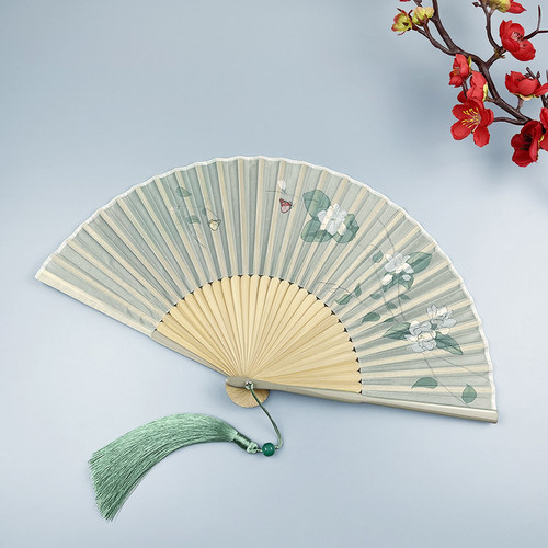 木木夕夏季随身便携小折扇