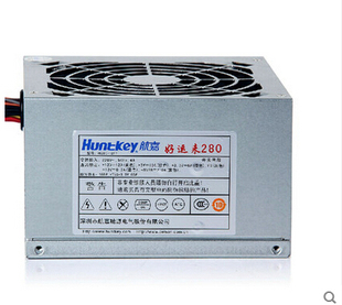 航嘉HK280-12FP好运来300电源额定200W电源台式机电源送电源线