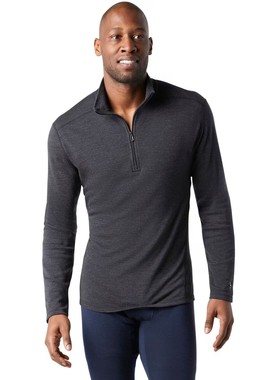 Smartwool Merino Thrm男女250厚拉链领纯美利奴羊毛长袖保暖内衣