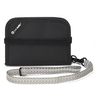 Pacsafe RFIDsafe V50超薄防盗刷迷你钱包战术手拿包官方正品现货