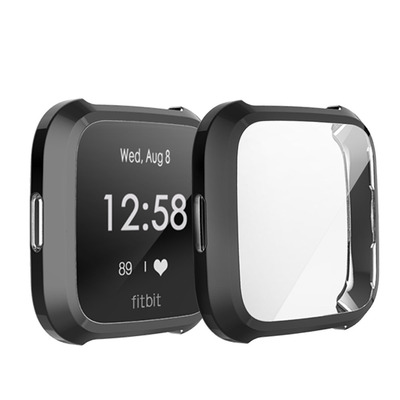 适用Fitbit Versa Lite保护壳Versa Lite 电镀TPU全包表壳保护套