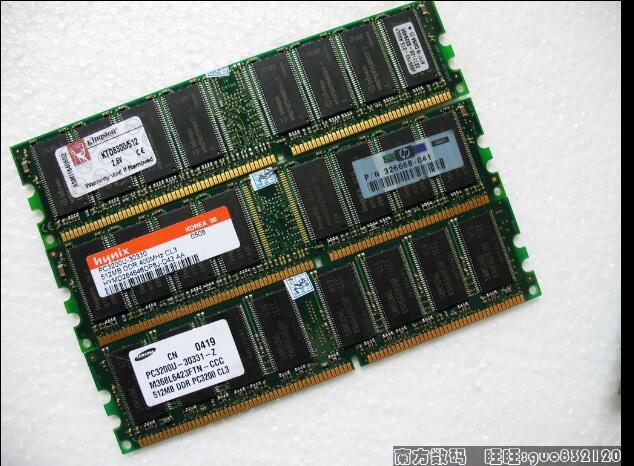 一代DDR400 333 266(PC3200 2700 2100) 512MB 台式机电脑内存条 电脑硬件/显示器/电脑周边 内存 原图主图