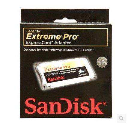 闪迪ExpressCardSD读卡器