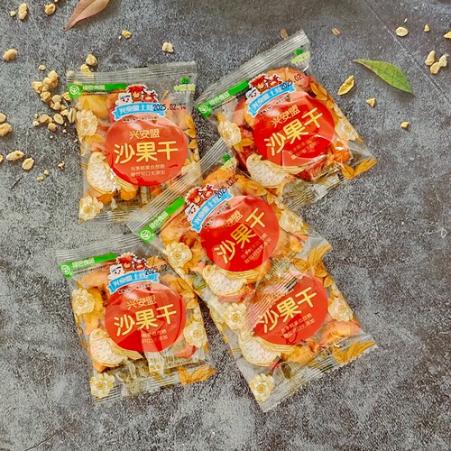 沙果干配料简单沙果+绵白糖恒佳