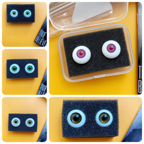 娃娃金属绿色玻璃眼珠