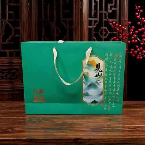 礼盒两车日照绿茶精装茶叶