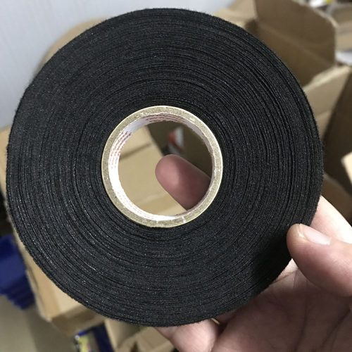 汽车耐高温绒布胶带进口大众原厂线束电工胶布25米 一个包邮