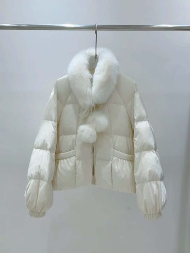 网红矮个子收腰新款ins羽绒服