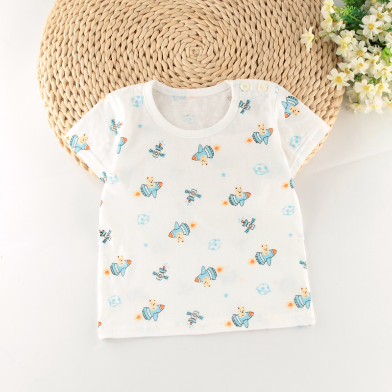 夏季新款婴儿纯棉短袖上衣男童女宝宝半袖t恤薄款打底衫空调夏装,童装/婴儿装/亲子装,家居服上装,淘宝优惠券,粉丝福利购,淘宝优惠卷