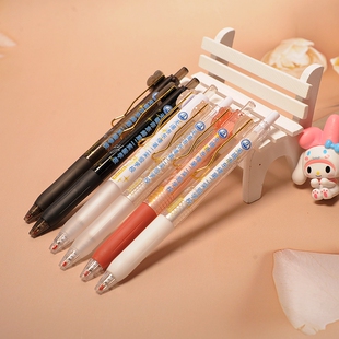 ST笔刻名字LOGO考神附体祝愿语励志语中性笔6支装升学礼品高考奖