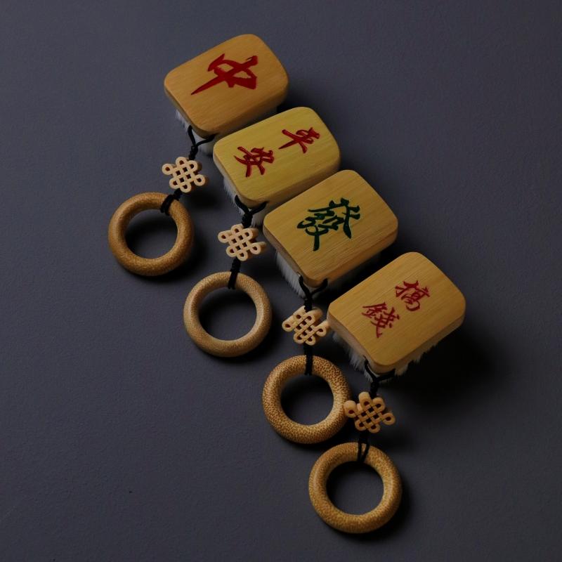 竹制迷你小号牙刷套装图片