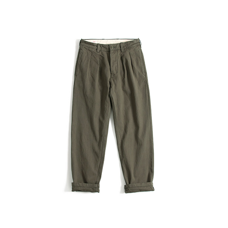 Cotton French work clothes Khaki pants Loom Heavy Twill VintageRepublicin the Men's clothing, Casual pants  category - from Buy2taobao.com to provide professional Taobao agent buy service
