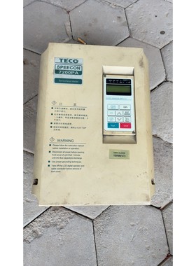 东元变频器SPEECON 7200PA,15KW,380V三议价产品