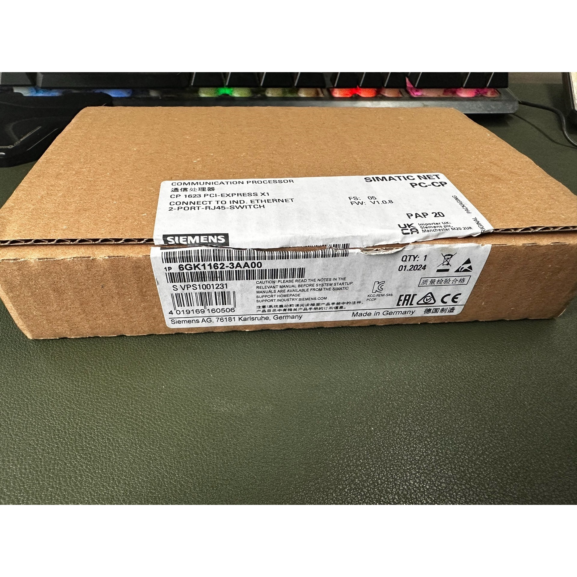 CP1623网卡6GK1162-3AA00 全新仅开封议价产品
