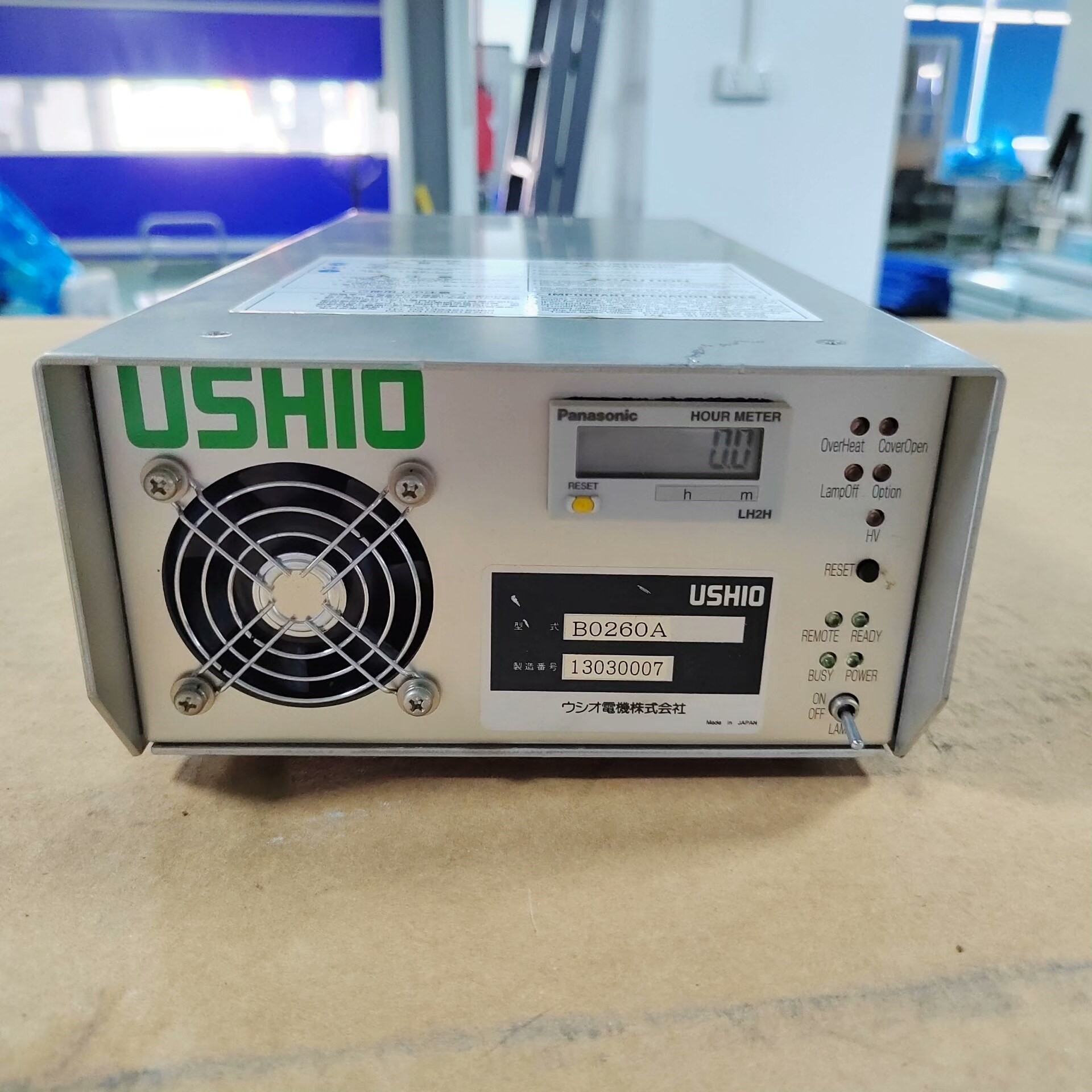 USHIO优显电子电源供应器,型号B0260A,输入电压AC议价产品