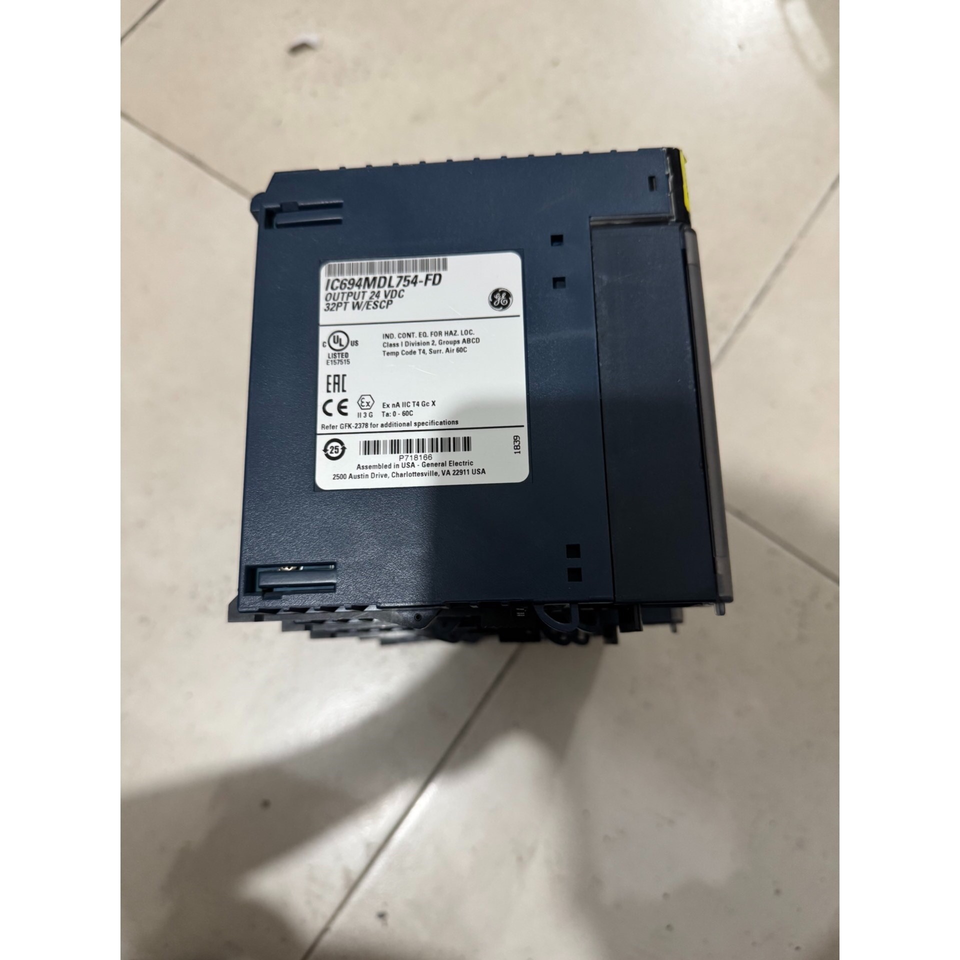 GE模块+IC694MDL754-FD+24VDC+32PT议价产品