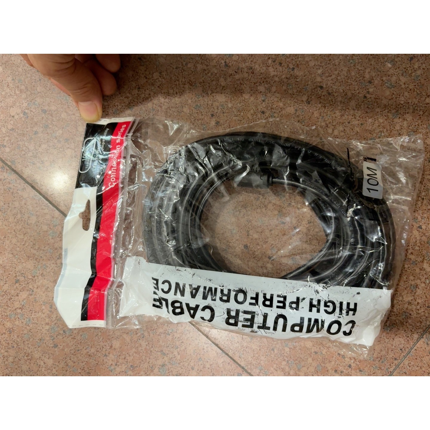 USB2.0延长线,公对母接口,线长10米,黑色PVC材质,议价产品