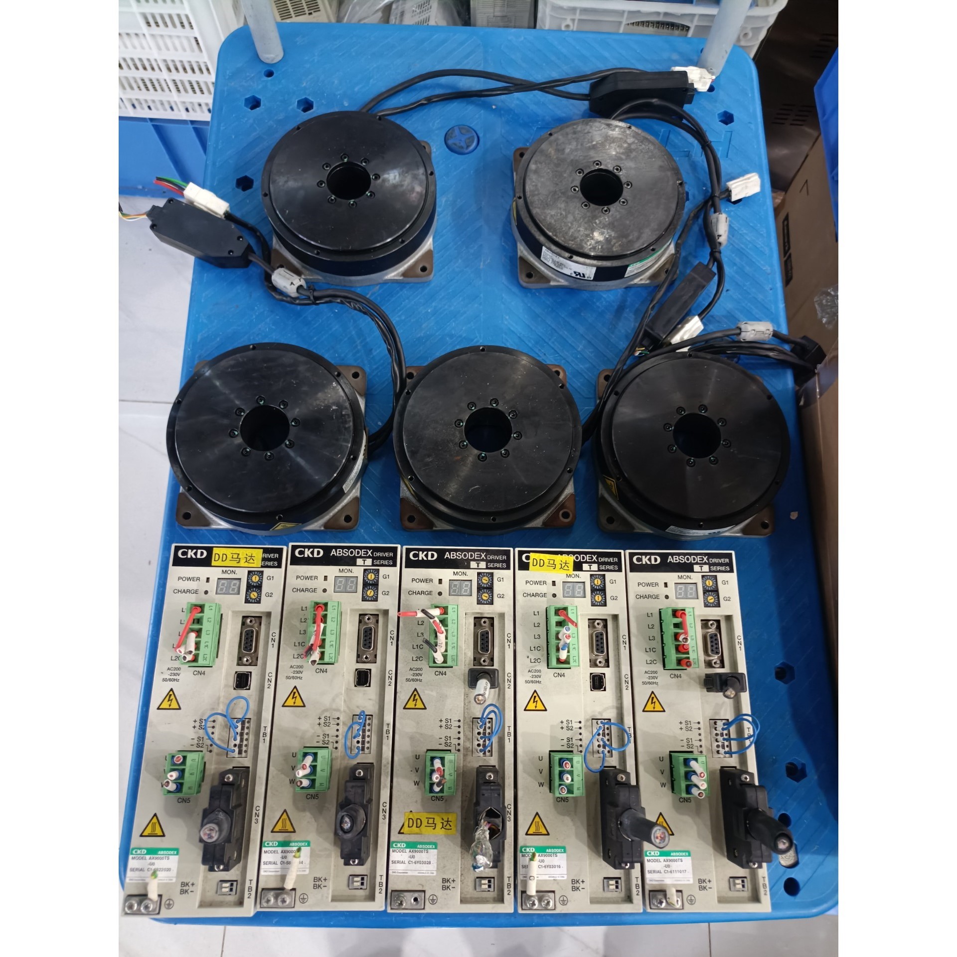 CKD伺服套装 驱动器AX9000TS-U0电机AX4009议价产品