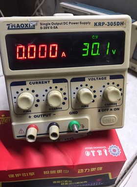 二手兆信ZHA0XⅠNKRP一305DH,30V5A可调直流议价产品