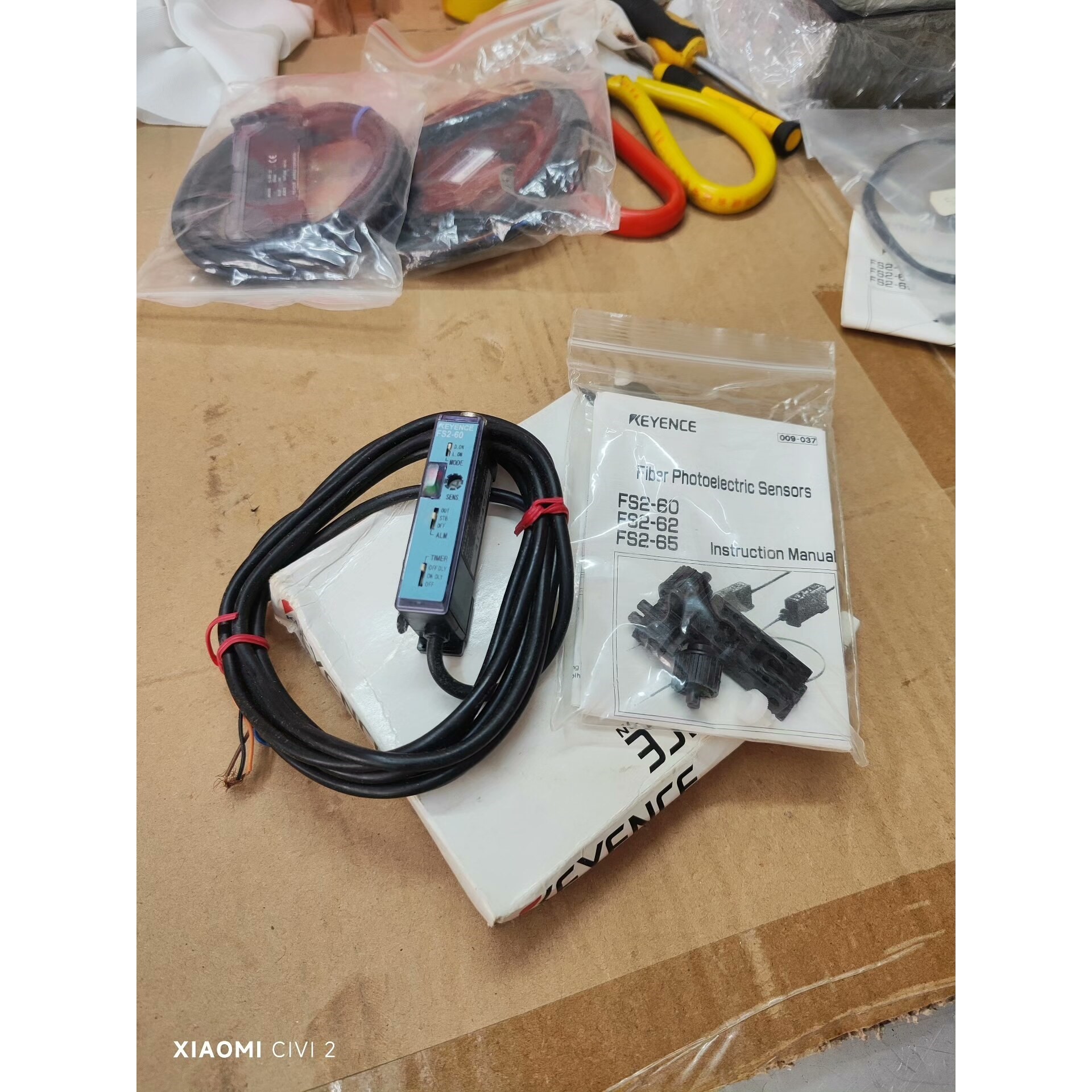 FS2-60  基恩士光纤放大器,全新库存的,实物,100元议价产品