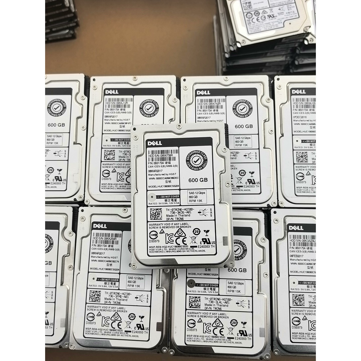 Dell/戴尔 0TRCN6 600G 15K SAS 12议价产品