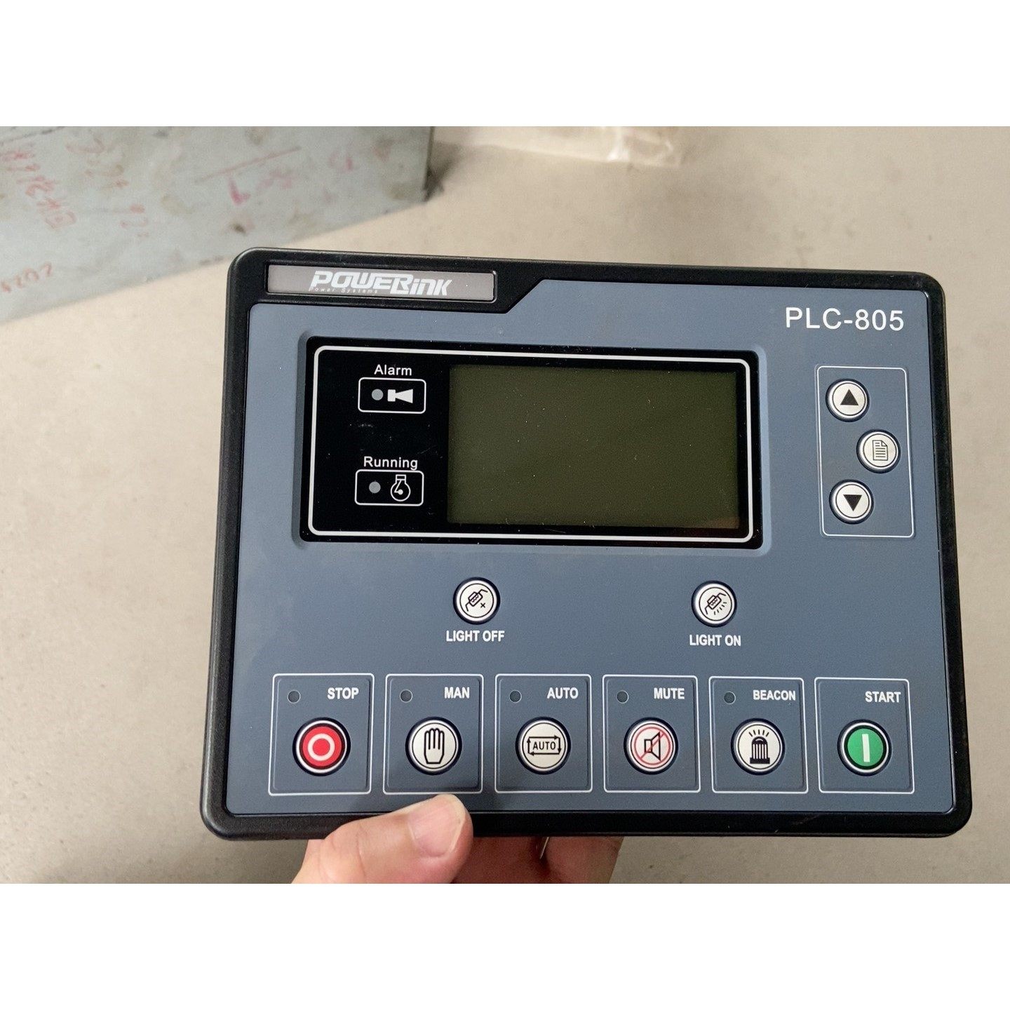 POWERLINK发电机组控制器PLC-805功能正常,实物议价产品