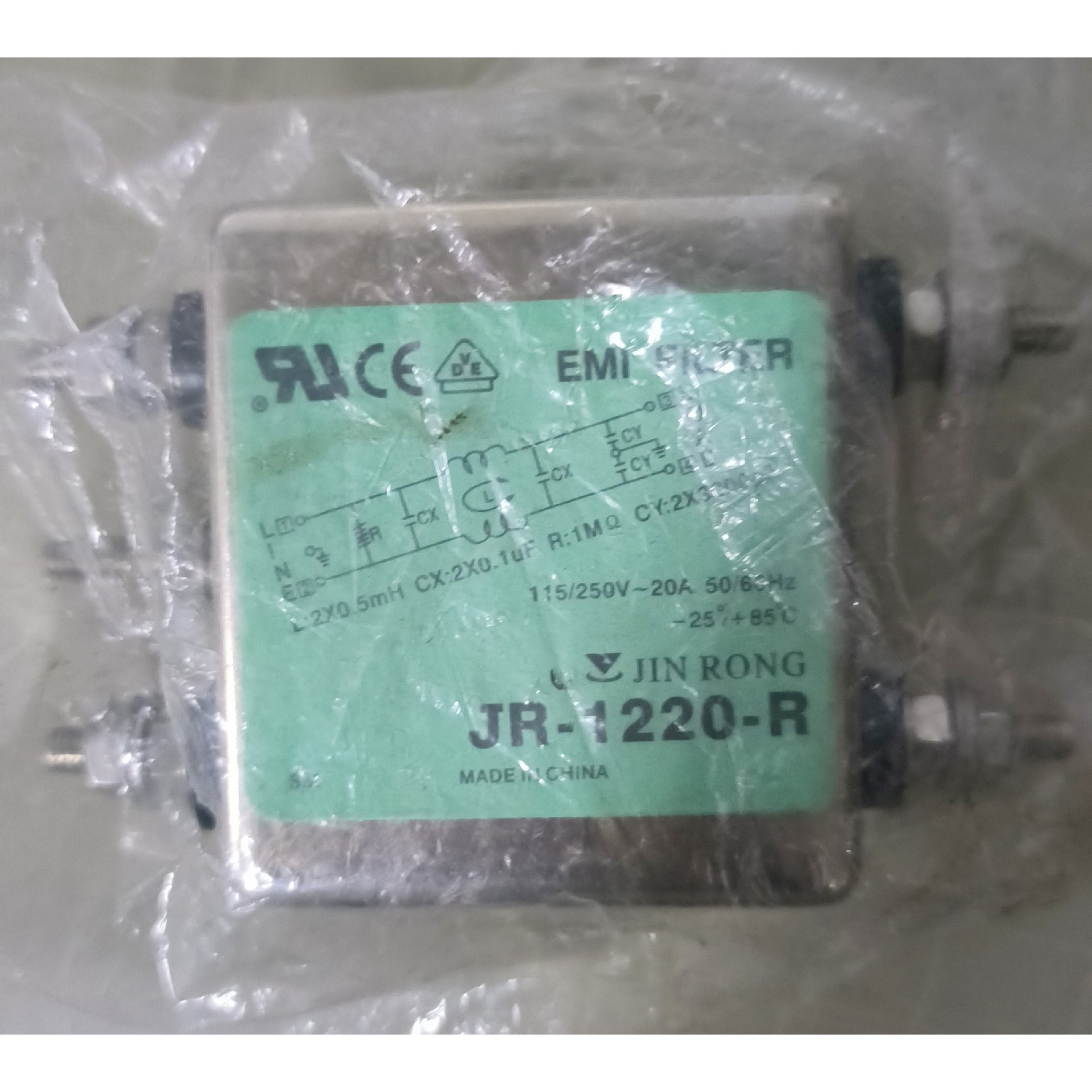 JR-1220-R交流滤波器,项目剩余二个, 未使用,实物议价产品
