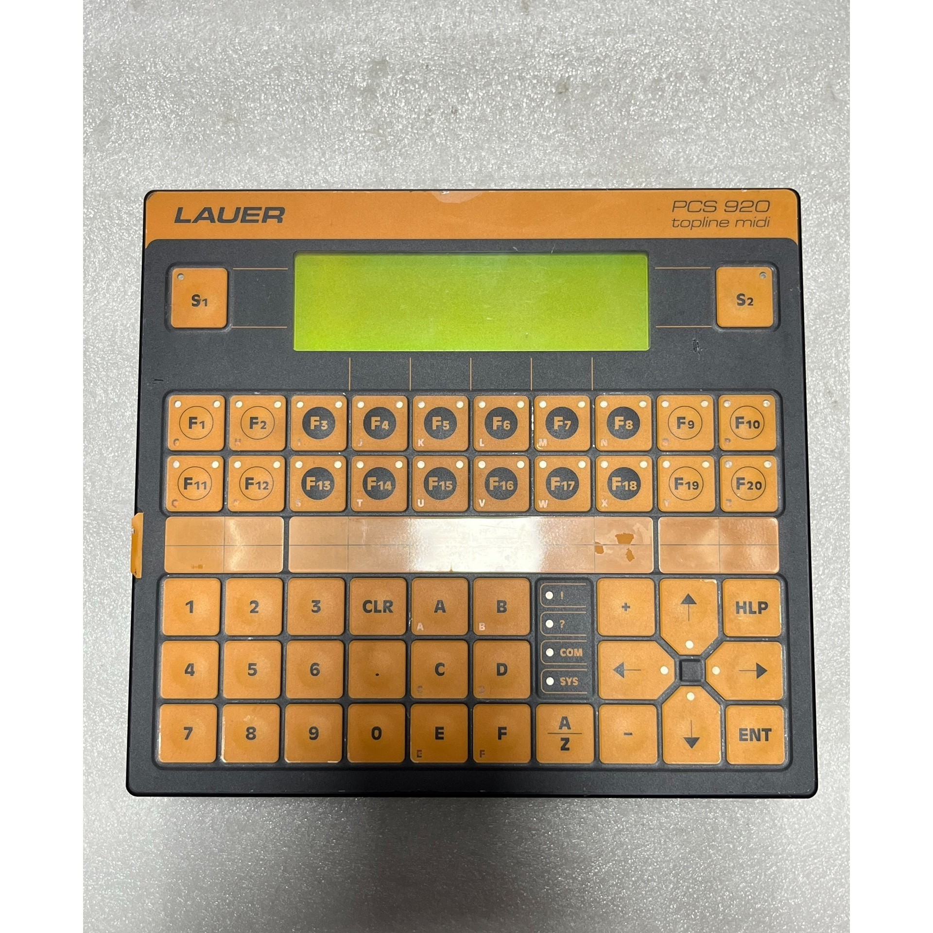 LAUER 劳尔人机界面 PCS 920 原装现货 实图拍摄议价产品
