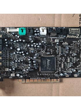 创新SB0350声卡,型号Audigy2 ZS,马来西亚产,议价产品
