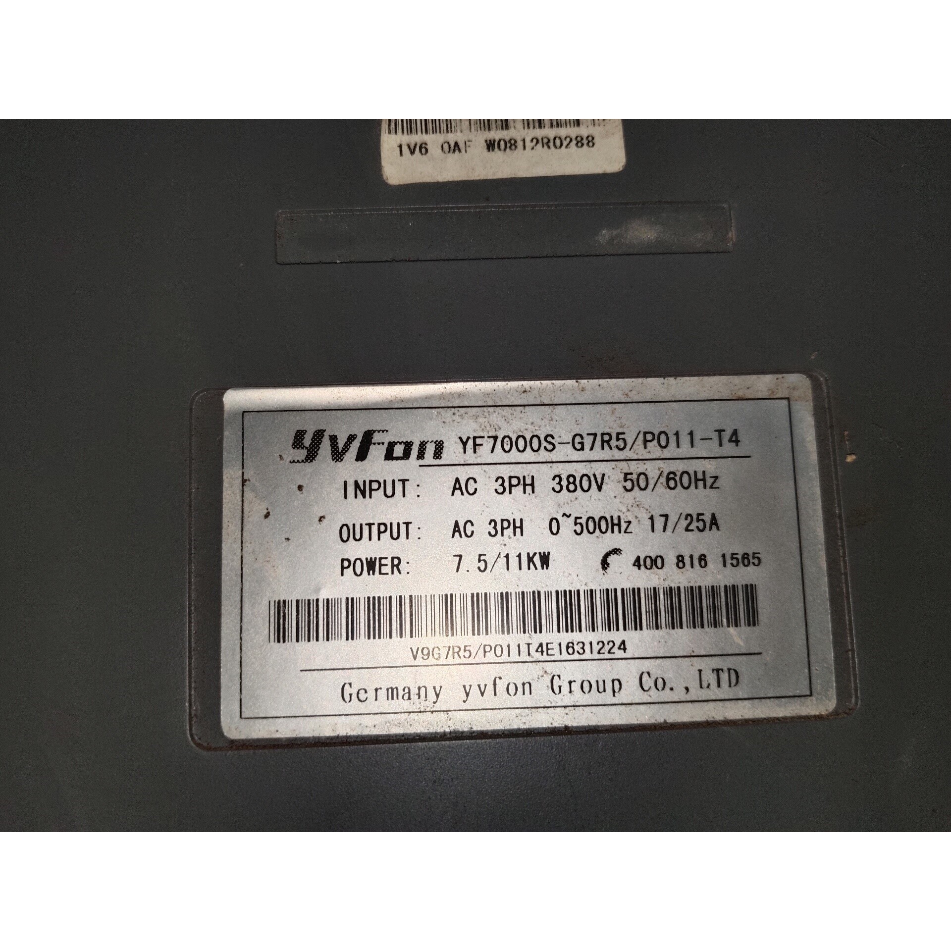 YF7000S-G3R7/P5R5-T4,誉峰3.7KW议价产品