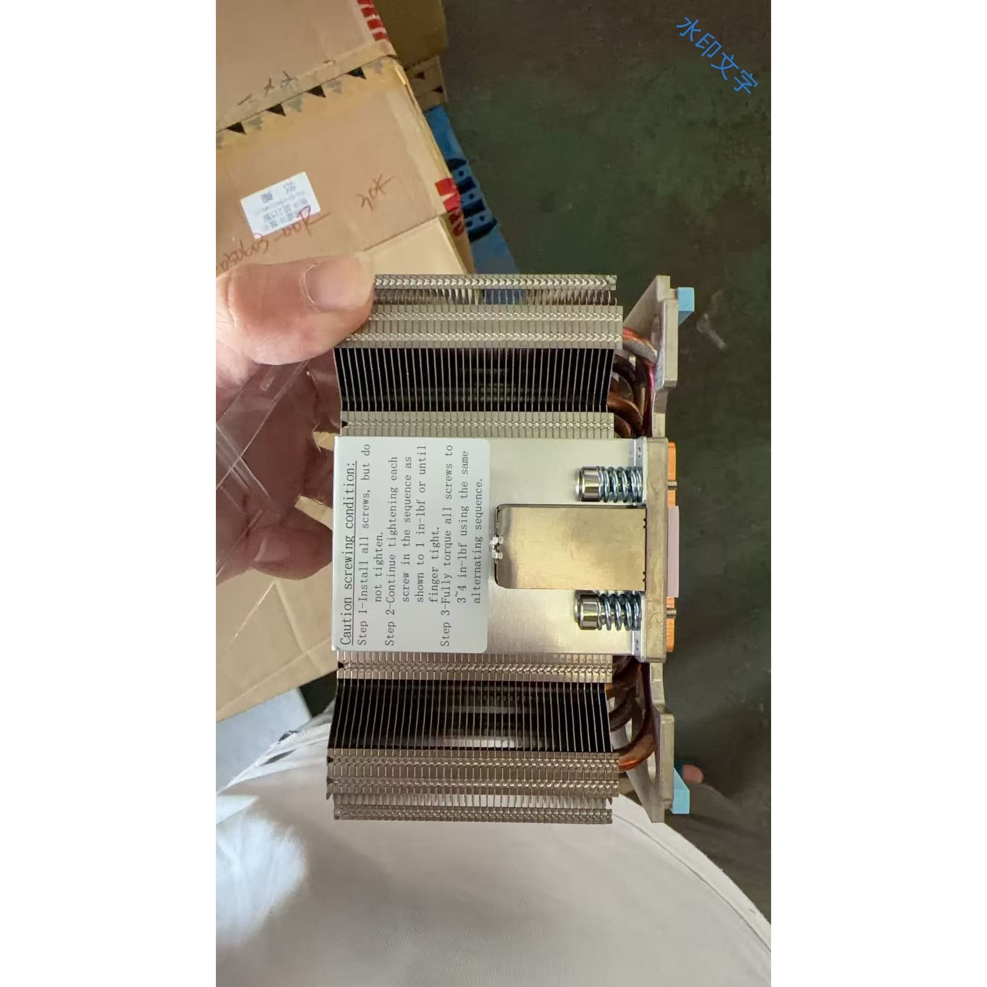 全新NVIDIA Tesla V100 SXM2原装散热器,议价产品