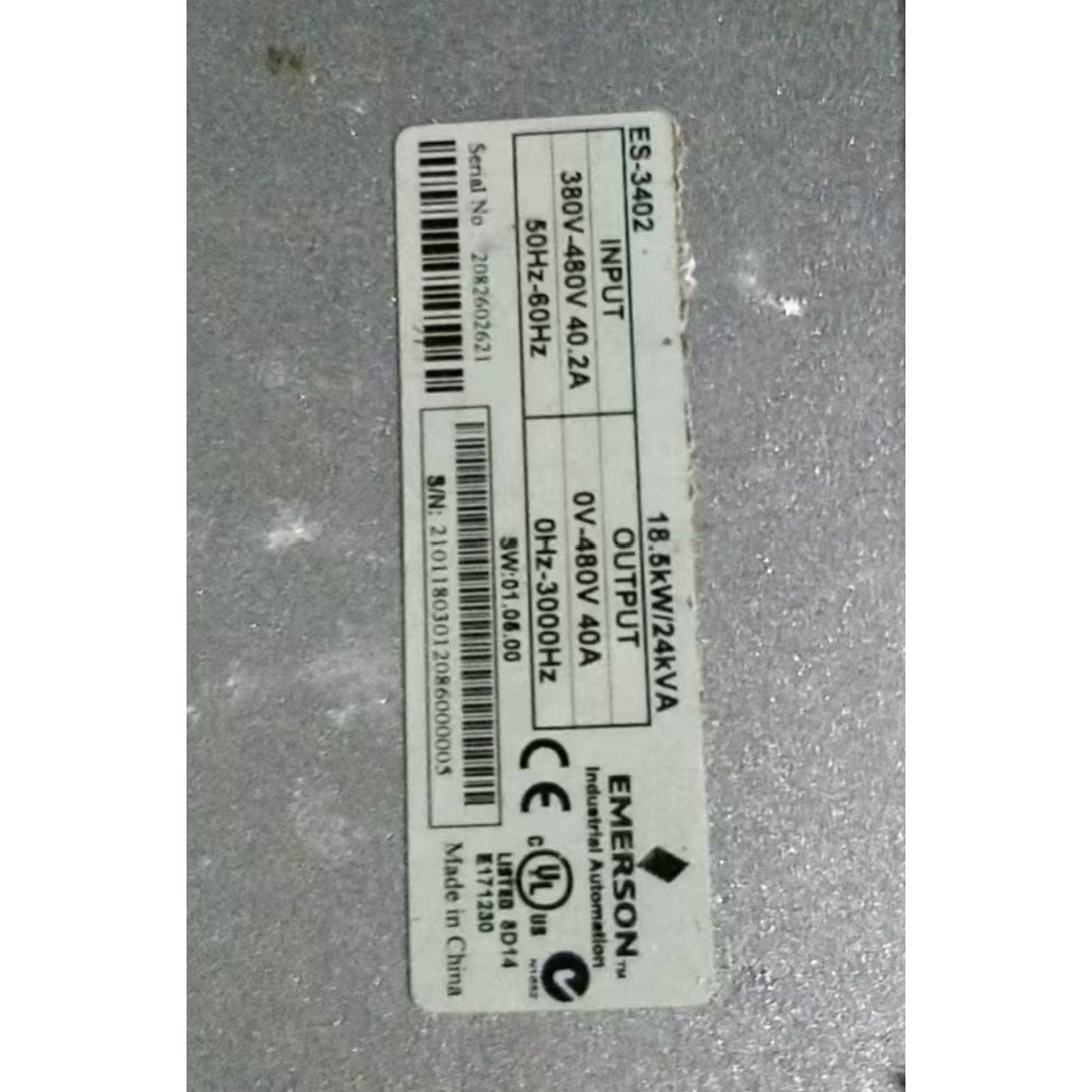 ES3402变频器 CT电梯专用变频器18.5KW功能议价产品