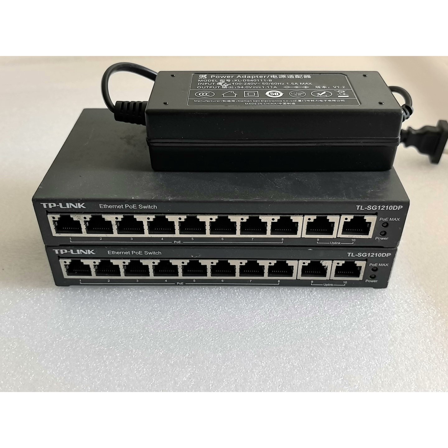 TP-LINK TL-SG1210DP全千兆POE交换机,8议价产品